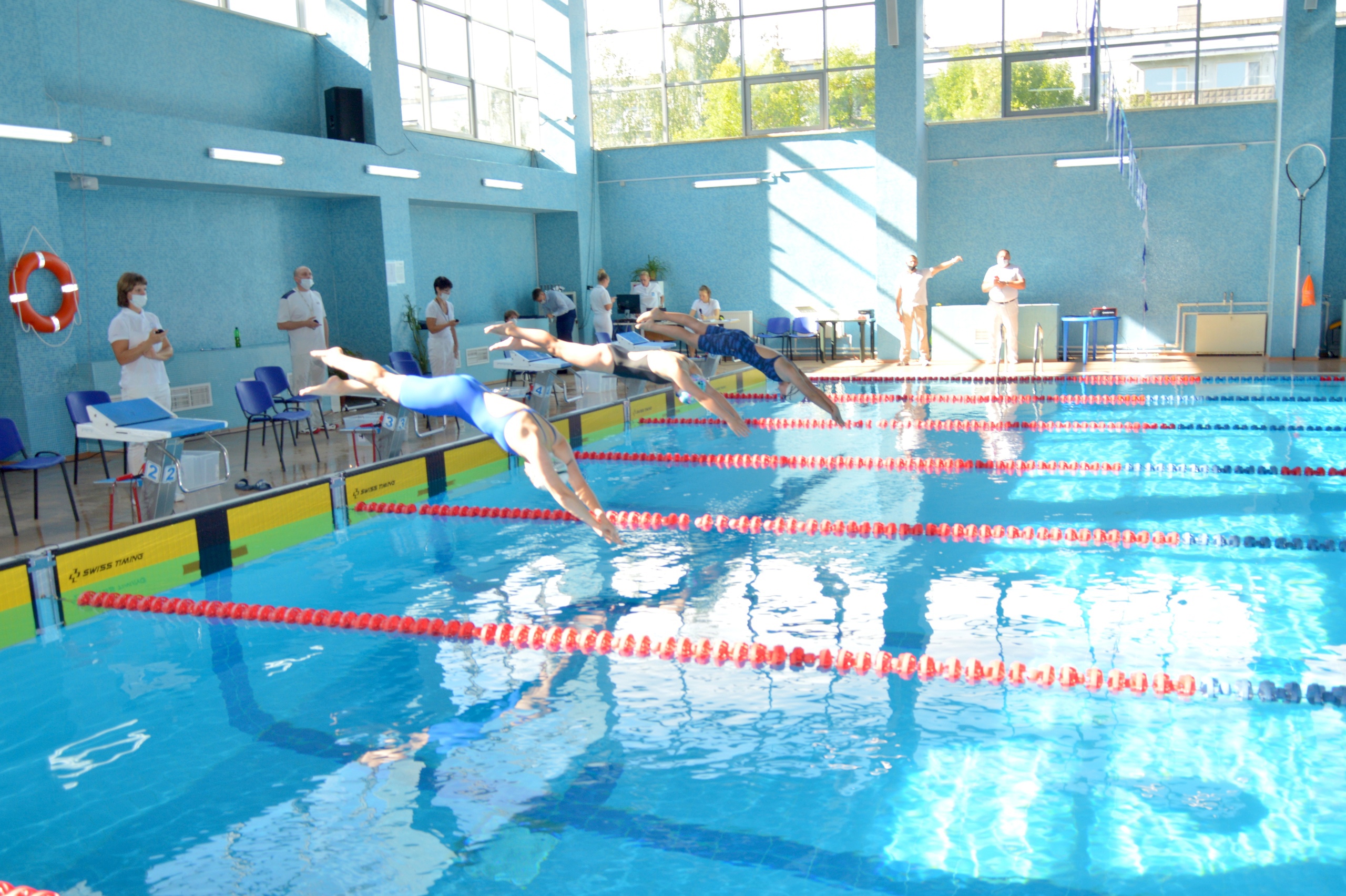 В Тосно завершился Чемпионат Ленинградской области по плаванию.