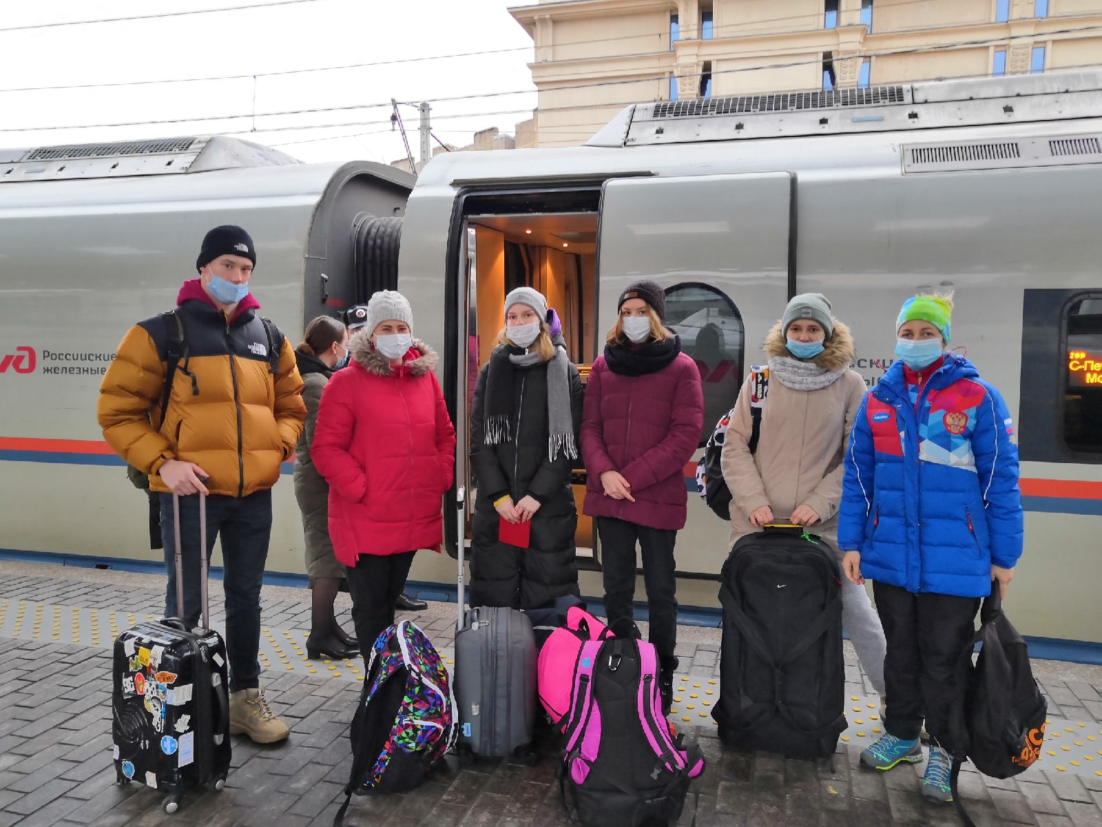 Сборная команда Ленинградской области выезжает в Саранск